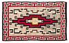Two Navajo Rugs Longest: 74 1/2 x 48 inches.