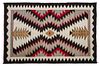 A Navajo Western Reservation Rug 56 1/2 x 41 inches.