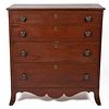 AMERICAN CHEST OF DRAWERS