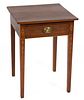 AMERICAN CHERRY INLAID STAND TABLE