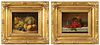 PAIR OF GEORGE COPE (PENNSYLVANIA, 1855-1929), ATTRIBUTED, STILL-LIFE PAINTINGS
