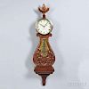 Foster Campos Carved Mahogany Lyre Clock
