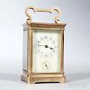 Tiffany Time and Alarm Carriage Clock