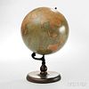 Official R.E. Byrd Expedition Globe and Pamphlet
