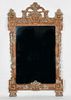 Louis XVI Style Parcel Paint Decorated Mirror