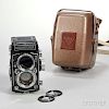 Rolleiflex 2.8C TLR Camera in Tropical Case,