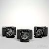 Three Zeiss Ikonta Cameras