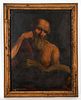 A Portrait of Saint Jerome, Oil on Canvas