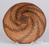 Apache Indian woven basketry bowl