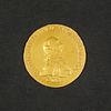 1762 Russia Peter III 5 Ruble Gold Coin.