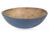 AMERICAN PAINTED TREEN BOWL