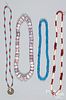 Four strands of Indian trade beads