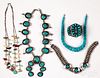 Navajo and Zuni Indian jewelry