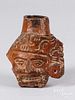 Pre-Columbian Indian portrait vessel