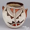 Zuni Pueblo Indian effigy pottery olla