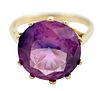 14kt. Gold Ring Synthetic Pink Sapphire