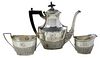 Three Piece Individual Sterling Coffee Service