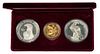 1983/84 Olympic Commemorative Three Coin Set 