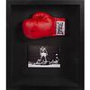 Muhammad Ali Signed Framed Boxing Glove (PSA COA)