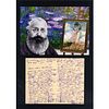 Claude Monet Signed 1890 Handwritten Letter to Stephane Mallarme (JSA LOA)
