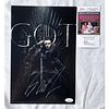 George RR Martin Signed 8x12 Photo Game of Thrones (JSA COA)

