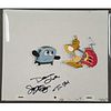 Jerry Rees / Stack / Oliver signed The Brave Little Toaster Production Art Cel
