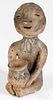 Tesuque Indian Rain God pottery figure, 19th c.