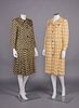 GALANOS ENSEMBLE & COAT DRESS, AMERICA, 1960-1970s
