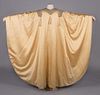AESTHETIC MOVEMENT EVENING CLOAK, EARLY 20TH C