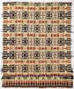 LEBANON CO., PENNSYLVANIA SIGNED AND DATED JACQUARD COVERLET