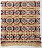 WOOSTER, OHIO SIGNED AND DATED JACQUARD COVERLET