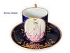 Hand Painted 19th C. Austria, Royal Vienna Cup & Saucer