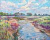 Large James Kerr Landscape Painting