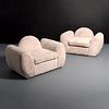 Pair of Lounge Chairs, Manner of Jean Royere 