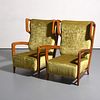 Pair of Gio Ponti Lounge Chairs, Archives COA
