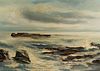 Charles Kermit Ewing Seascape Oil on Canvas Signed