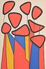 Alexander Calder "Squash Blossoms" Lithograph, Signed Edition
