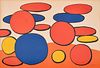 Alexander Calder "Cercles" Lithograph, Signed Edition