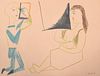Pablo Picasso "Comedie Humaine" Lithograph, Signed Edition
