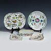 (5) Grouping 19th century Chinese Porcelain 