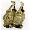 Matching Pair of Union Officer's Eagle Embossed Stirrups