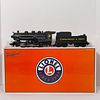 Modern Lionel 6-11109 O Gauge C&amp;O 0-8-0 Steam Switcher Locomotive And Tender, Three rail, die cast metal, black "Chesapeake &amp; Ohio" livery, nu