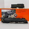 Lionel 6-28011 O Gauge Chesapeake &amp; Ohio Allegheny 2-6-6-6 Articulated Steam Locomotive And Tender, Three-rail, die cast metal, black livery numbe