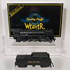 Weaver Gold Edition O Gauge G1722LP Nickel Plate Road L1A/L1B 4-6-4 Hudson Steam Locomotive And Tender With Sound, Limited series, three-rail, all bra