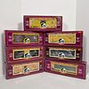 Seven MTH O Gauge Reefer Cars And Other Rolling Stock, All boxed, three-rail, die cast, including three Chesapeake &amp; Ohio (C&amp;O) Reefer Cars, i