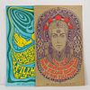 BG-65 Big Brother And The Holding Company Fillmore Auditorium Concert Poster And BG-66 Poster, 1967, Both with artwork by Bonnie MacLean, including a 