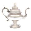 Bailey & Kitchen Coin Silver Tea Pot