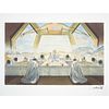 After Salvador Dali (Spanish, 1904-1989 The Sacrament of the Last Supper, circa 1980