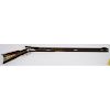 Heavy Bench Percussion Rifle By J&W Moll Allentown Pa