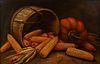 Alfred Montgomery Still Life with Corn and Pumpkin